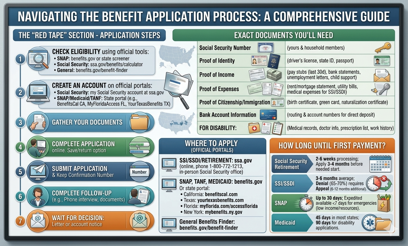 The "Red Tape" Section – Application Steps