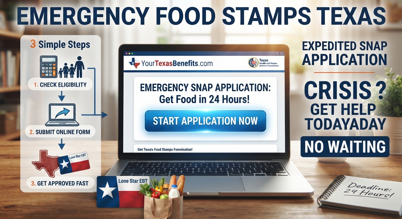 Emergency food stamps Texas