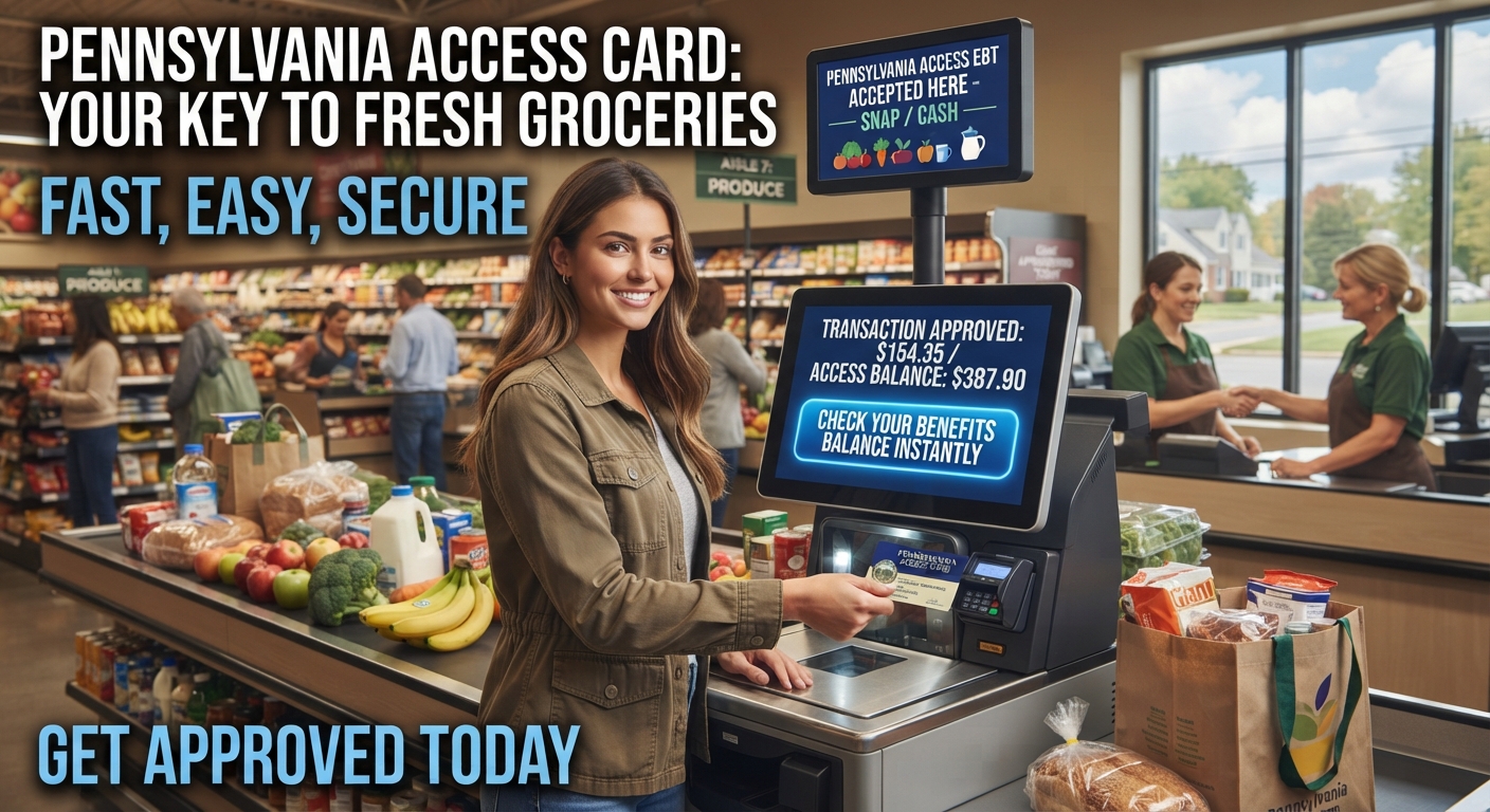 How to apply for food stamps in PA
