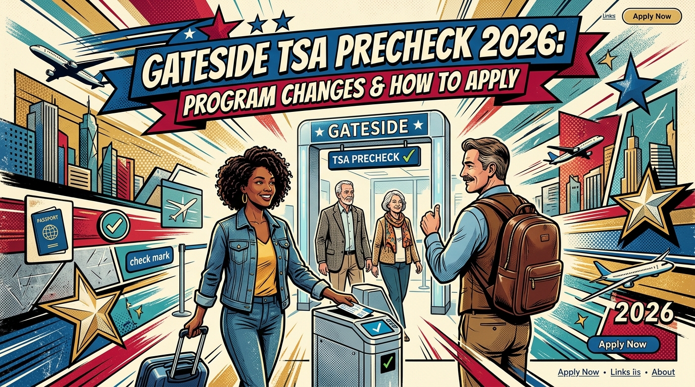 Gateside by TSA PreCheck: 2026 Program Changes & How to Apply