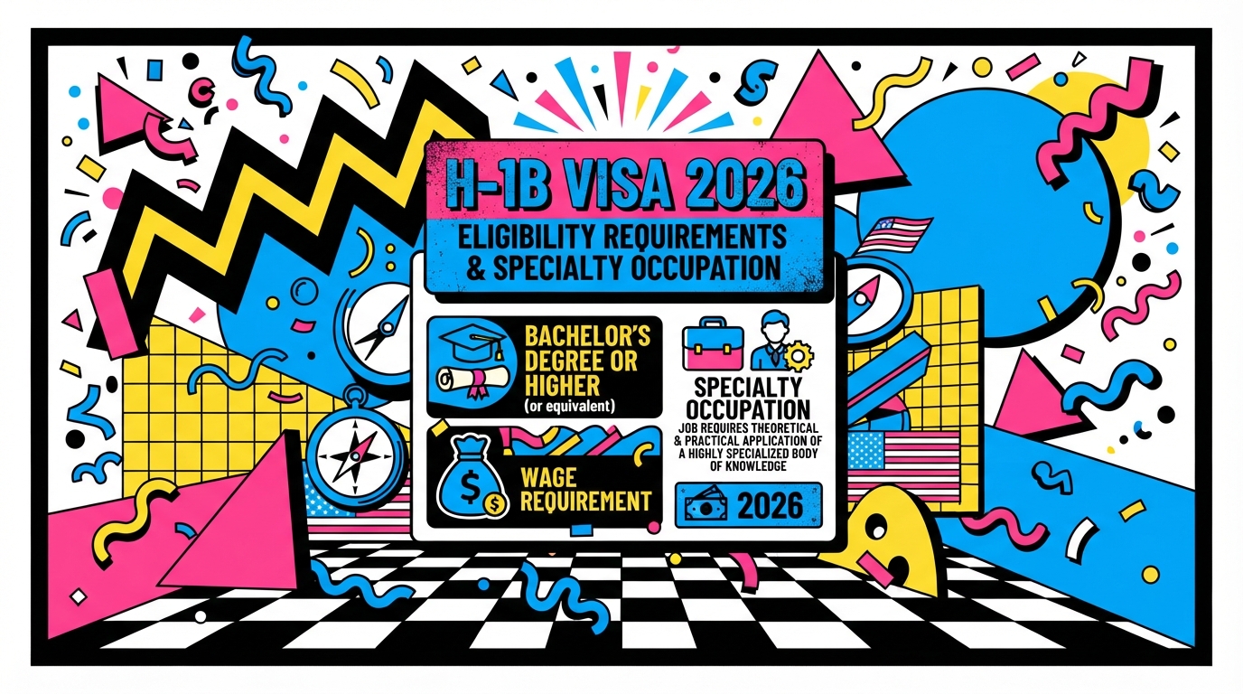 H-1B visa 2026 eligibility requirements and specialty occupation