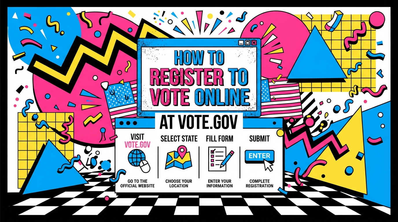 How to register to vote online at vote.gov